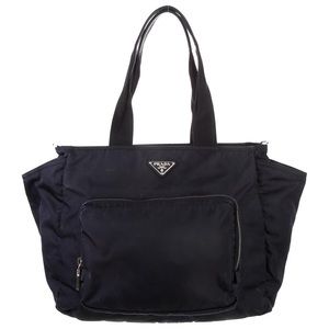 Prada nylon diaper bag